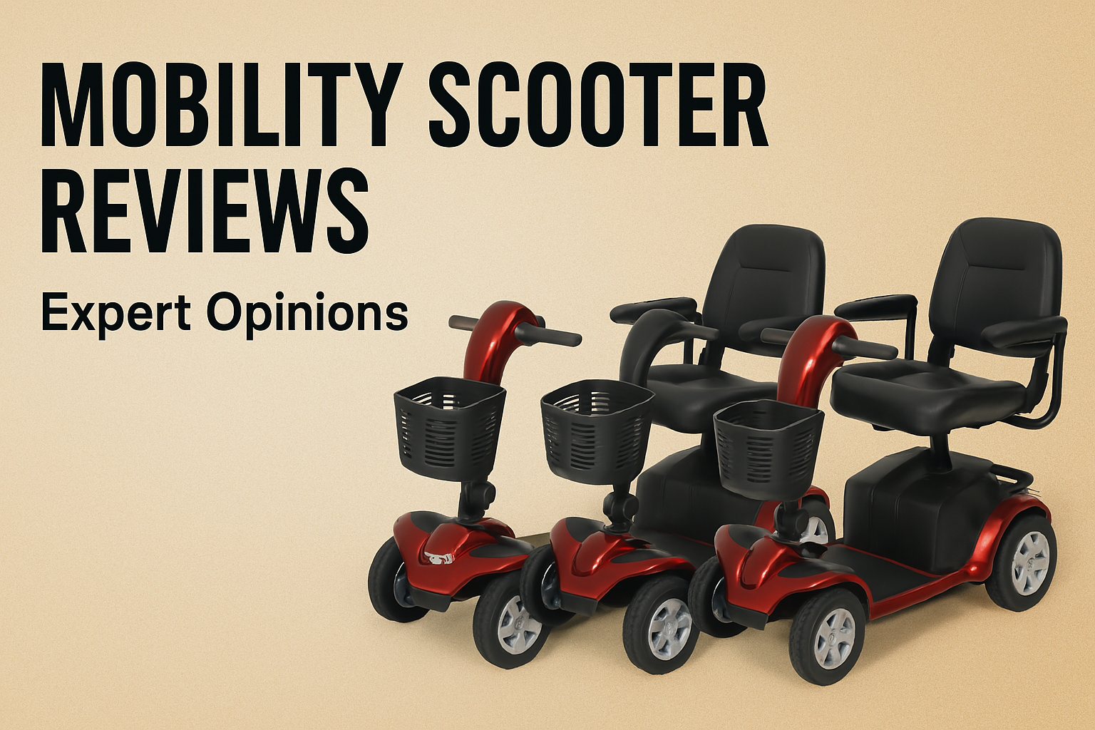 Mobility Scooter Reviews: Expert Opinions