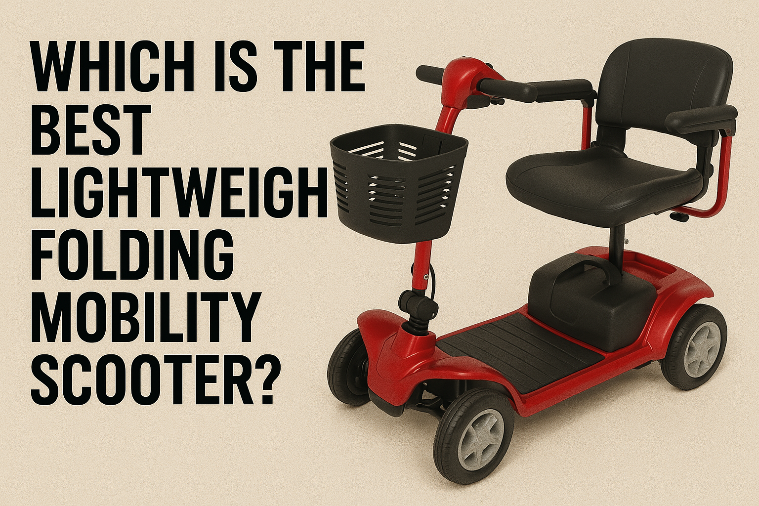 Which Is The Best Lightweight Folding Mobility Scooter?