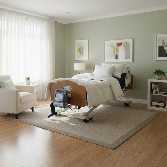 Joerns DolphinCare™ Integrated Bed System | Hi-Lo Adjustable Fluid Immersion Simulation® Bed for Wound Care