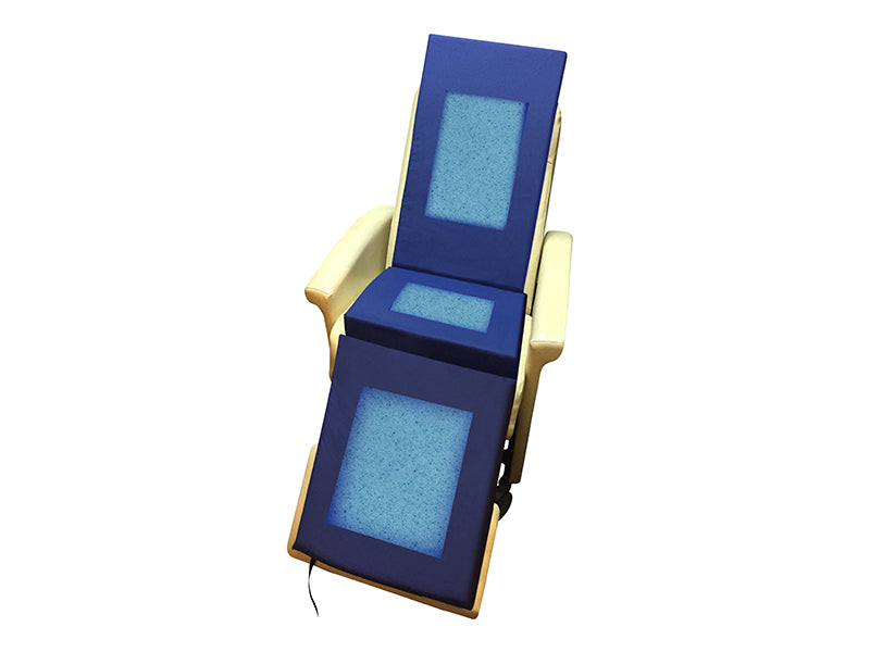Geri-Chair Overlay with Gel Infused Visco Memory Foam for Pressure Relief | Proactive Protekt® Geri-Chair Overlay