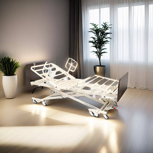 Medacure Ultra Low Hospital Bed ULB7/30-CLS  with Floor Lock System - MedShop Direct