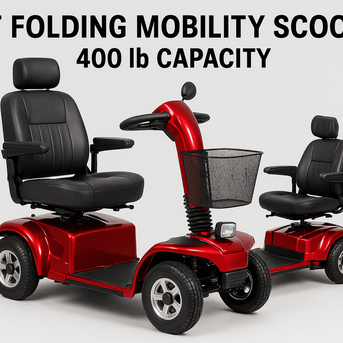 Best folding mobility scooter 400 Ib capacity
