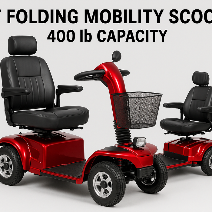 Best folding mobility scooter 400 Ib capacity