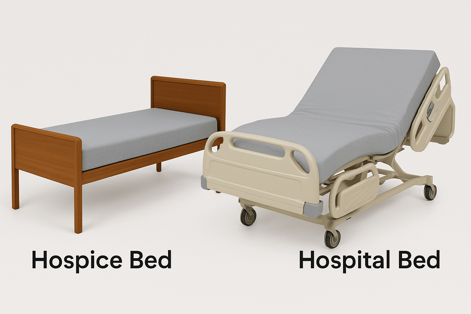 Hospice Bed vs Hospital Bed: What to Look for in Long-Term Care Beds