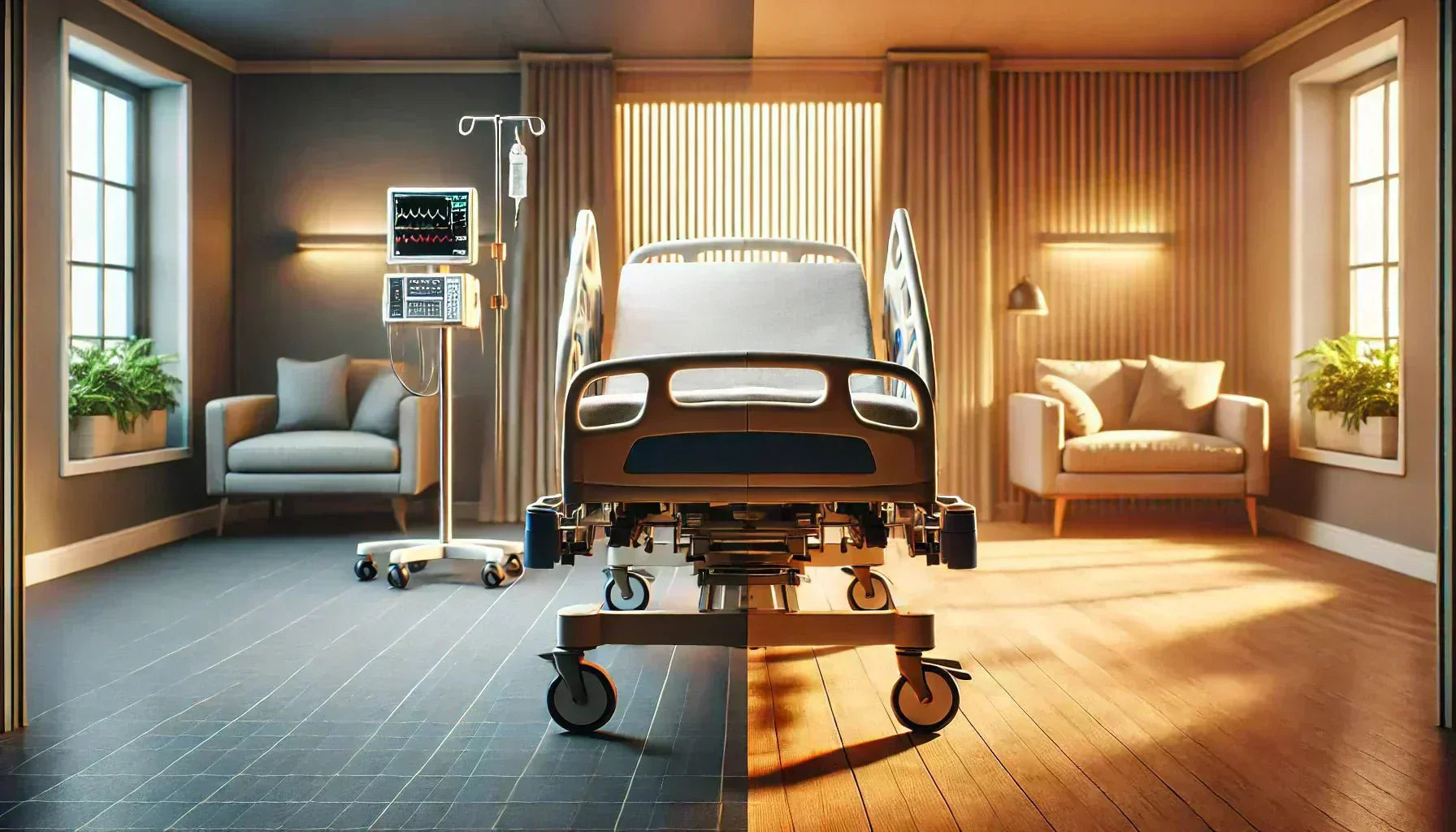 Hospital Bed vs Adjustable Bed