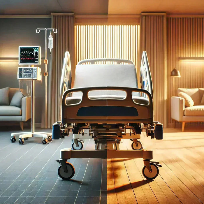 Hospital Bed vs Adjustable Bed