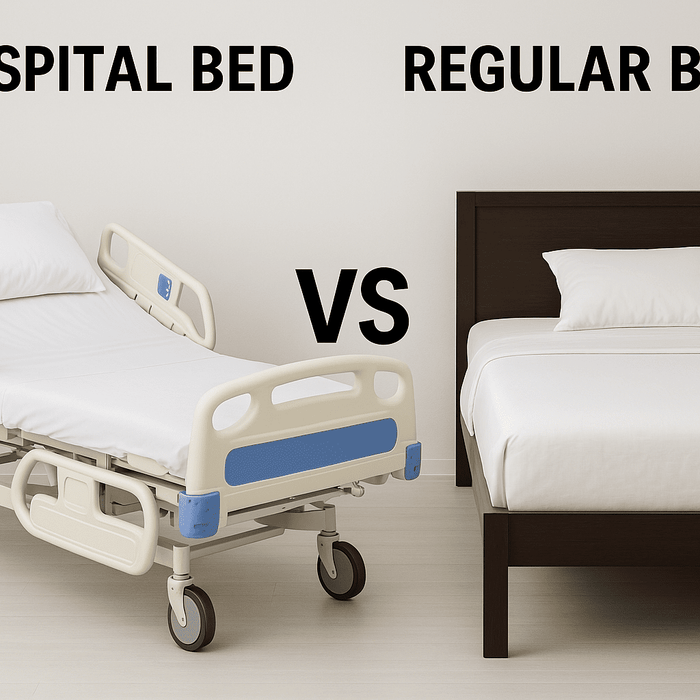 Hospital Bed vs Regular Bed