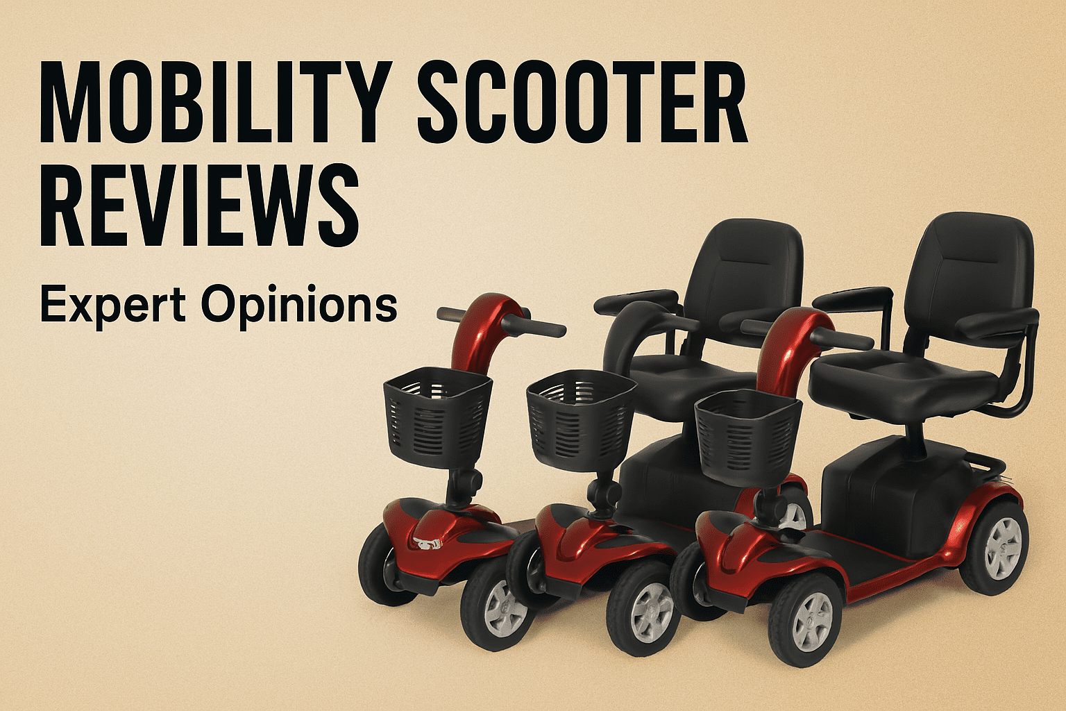 Mobility Scooter Reviews: Expert Opinions