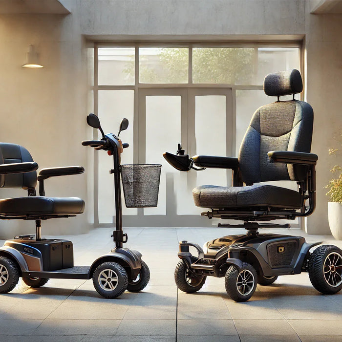 Mobility Scooter vs Power Wheelchair: Key Differences You Need to Know