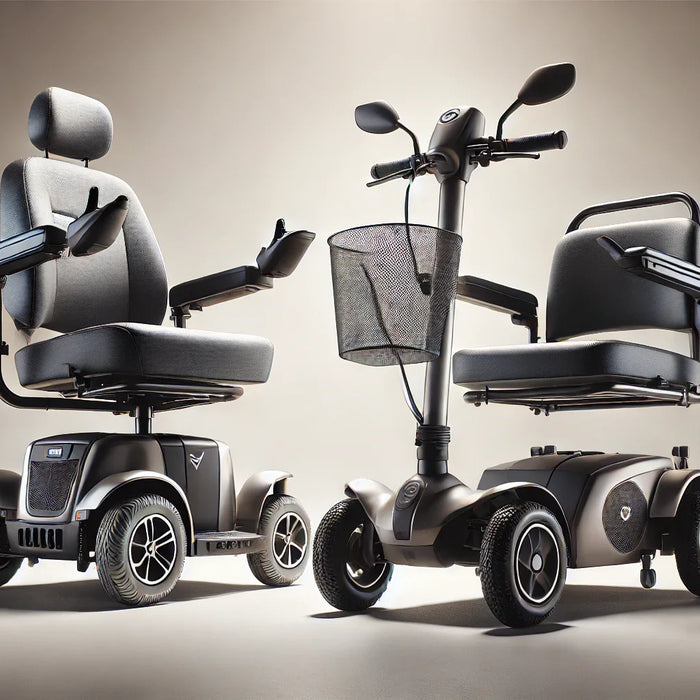 Mobility Scooter vs Electric Wheelchair: Key Differences and  Benefits