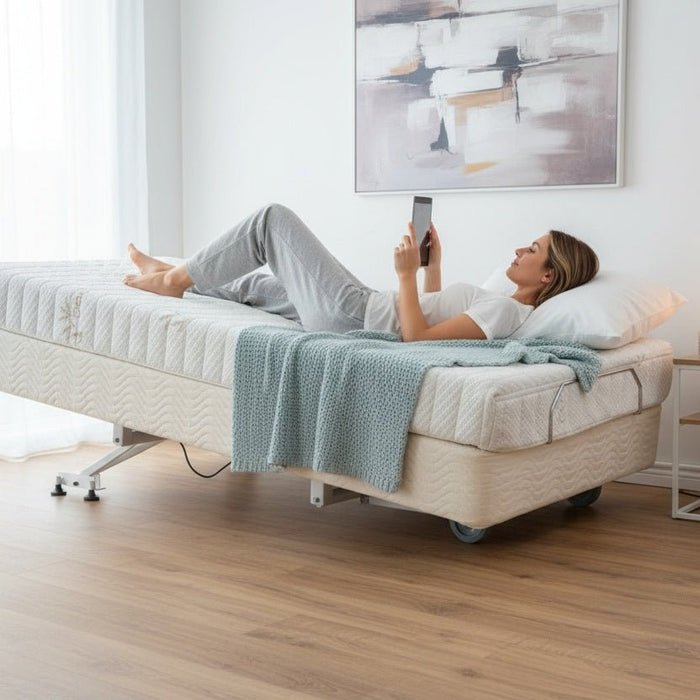 Best Hospital Bed for Back Pain Relief: Transfer Master Supernal 5 Premium Electric Hospital Bed