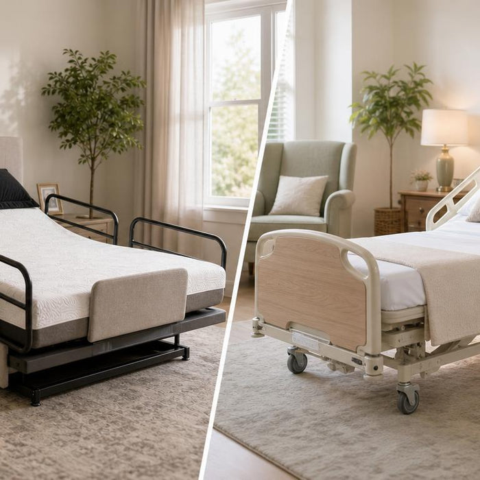 Adjustable Bed vs Hospital Bed: Which Is Better for Elderly at Home?