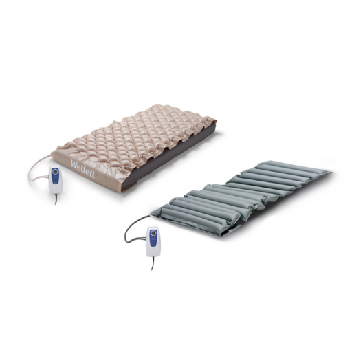 Domus 1 & 2 alternating pressure hospital bed mattress for pressure ulcer management.