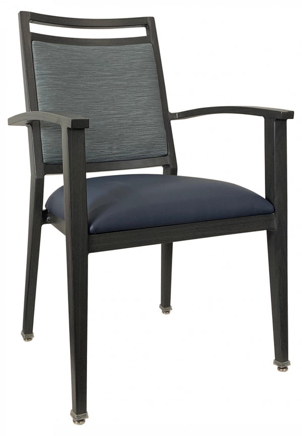 Ryno Dining Chair for Care Facilities - Slate | Basic American by Graham-Field