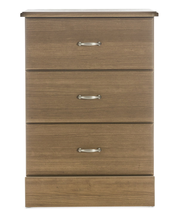 Trinity Park 3 Drawer Bedside Cabinet for Resident Rooms & Senior Living | Basic American by Graham-Field