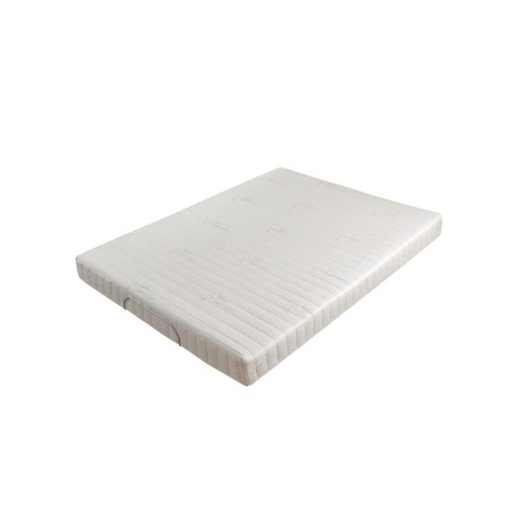 White, medical-grade hospital bed mattress designed for pressure relief and comfort