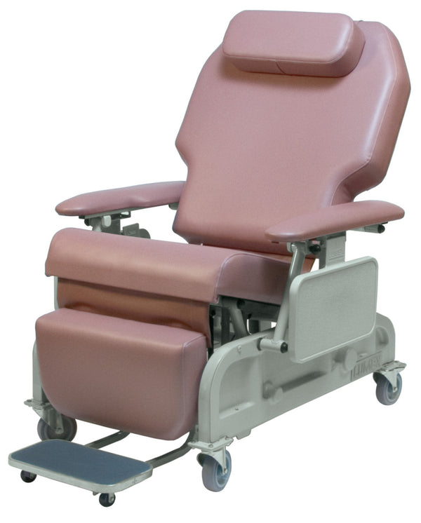 Lumex® Powered Bariatric Clinical Care Recliner - Infinite Positioning with Adjustable Backrest & Legrest | Graham-Field