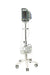 Protekt VX 5000 vital signs monitor mounted on a height-adjustable mobile stand with wheels and storage basket