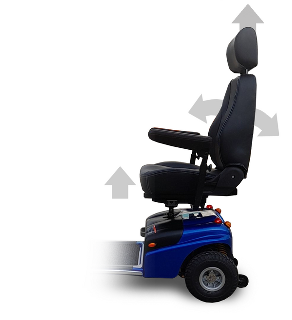 4-Wheel Electric Mobility Scooter for Adults & Seniors | Shoprider Explorer