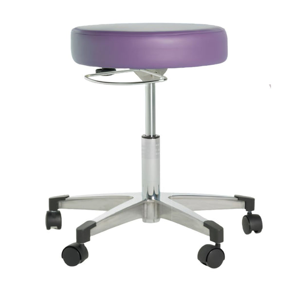 Lumex® 9702 Series Physician Exam Stool with Aluminum Base with Toe Caps | Graham-Field