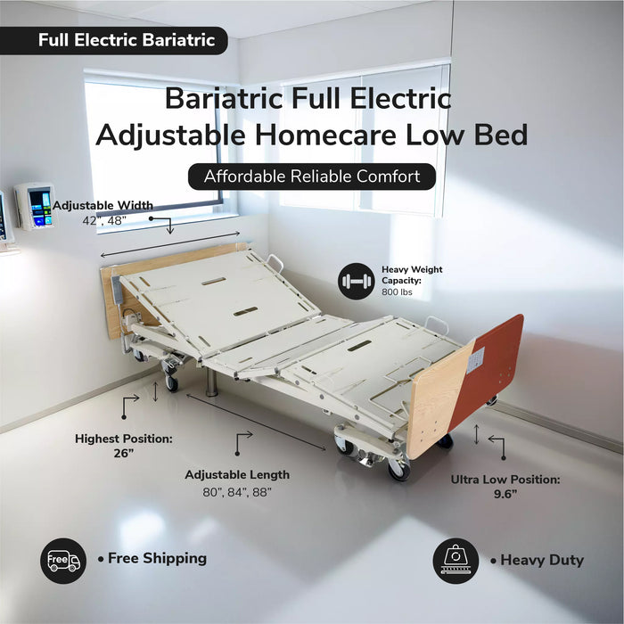 Heavy Duty Hospital Bed Costcare B357 Flexible Width and Length