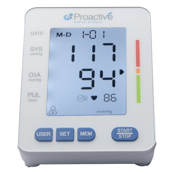 Protekt® BP Upper Arm Blood Pressure Monitor - Digital, Auto Inflate | Proactive Medical