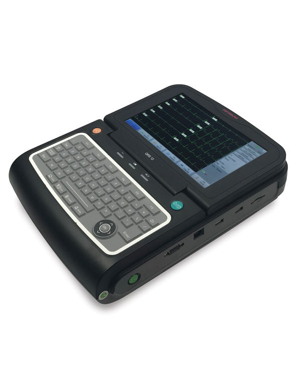 QRS-12 Portable EKG Machine with Interpretation Software | Infinium Medical