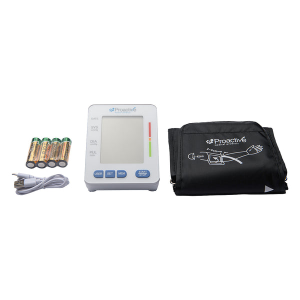 Protekt® BP Upper Arm Blood Pressure Monitor - Digital, Auto Inflate | Proactive Medical