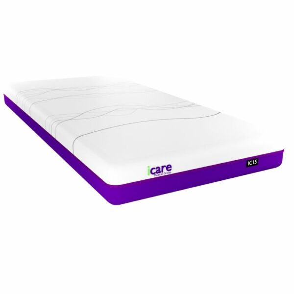 Medical Bed Mattress – IC15 Firm ActiveX by Icare | 6" Fall Prevention