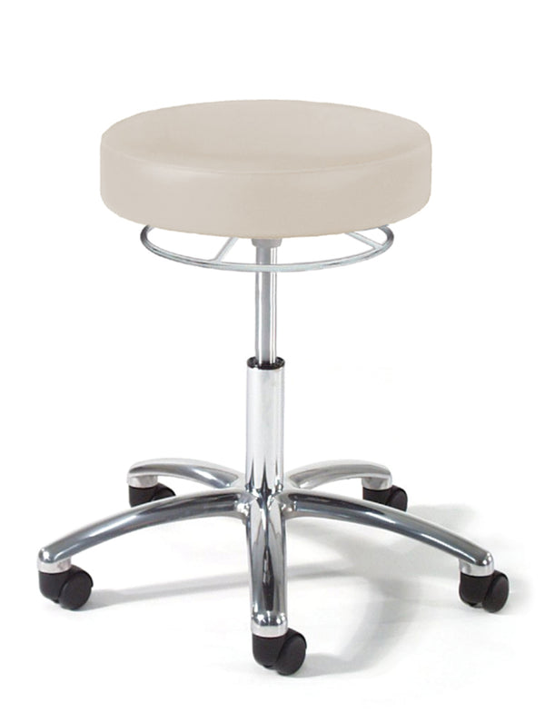 Lumex® 9903 Series Physician Exam Stool - Polished Aluminum Base | Graham-Field