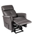 Power lift recliner (steel variant) in reclined position with footrest up and lift mechanism visible beneath