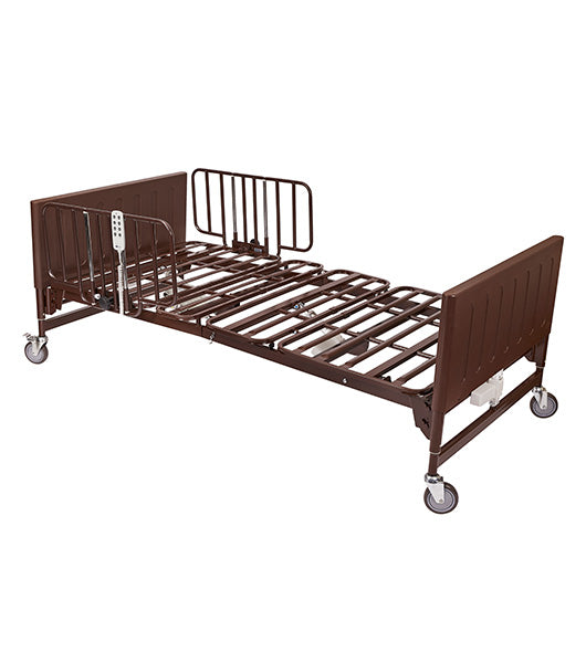 Medacure Bariatric Fully Electric Hospital Bed with Rails and Head and Footboard | 42"x80"