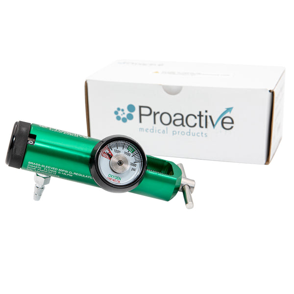 Protekt® Oxygen Regulator - CGA 870 | Proactive Medical