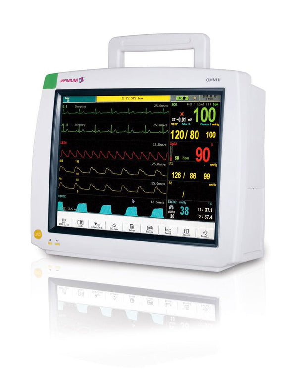 Omni II™ Portable Patient Monitor with 12-inch Display | Infinium Medical