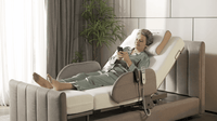 Starsleep Orin Rotating Bed with Mattress & Massage | Adjustable Bed for Seniors