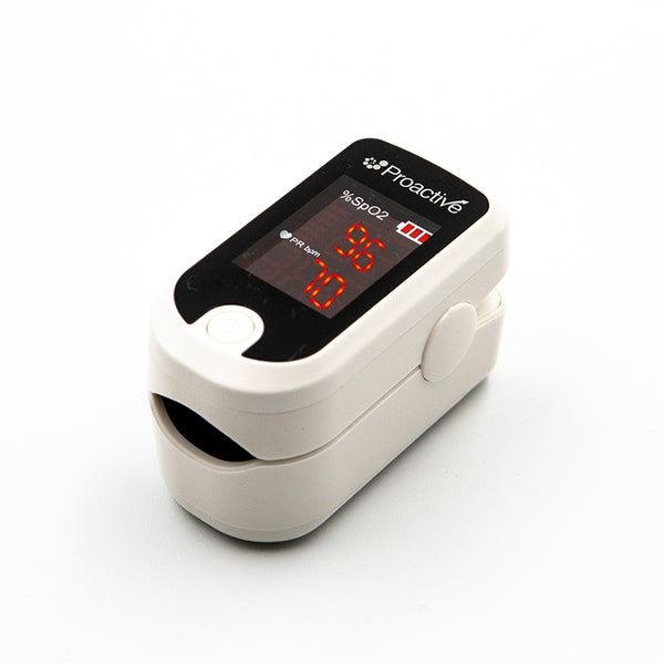 Protekt® Portable Finger Pulse Oximeter for Clinics, Hospitals & Home Care | Proactive Medical