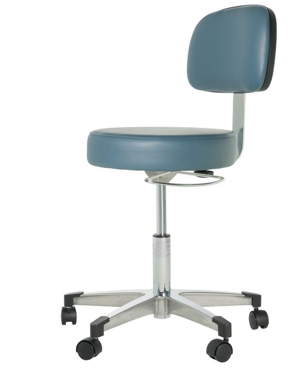 Lumex® 9702 Series Physician Exam Stool with Aluminum Base with Toe Caps | Graham-Field