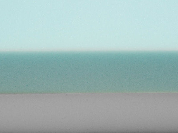 Cross-section of the dual-layer foam construction in the Protekt 600 Bariatric Foam Mattress, highlighting supportive base and comfort top layer