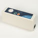 Protekt Aire 3600 system control unit angled view, displaying the white control box with blue panel showing weight setting dial, power controls, pressure settings, and Proactive branding