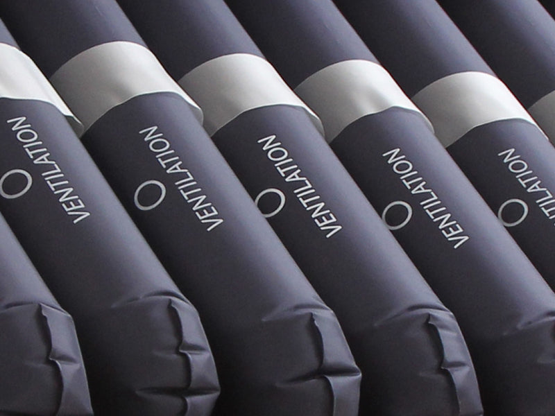 Row of bladder ventilation for Protekt Aire Mattress System