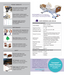 An informational flyer detailing the features and benefits of the EasyCare® Frame Adjustable Hi Low Electric Homecare Bed, including adjustable height, AdvanceCare positioning, sleep mode, integrated hand panels, 600 lb capacity, images, and company contact info.