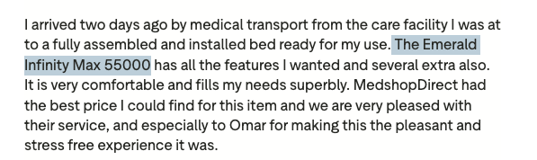 Heavy Duty Adjustable Bariatric Hospital Bed 1000 lb with Rails and Comfort Chair Position | Emerald Infinity Max 55000