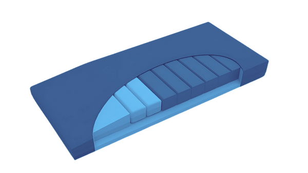 Self-Adjusting Mattress System for Pressure Relief - Convertible to Powered Alternating Pressure | Prius Ultra Convertible 36" Mattress System