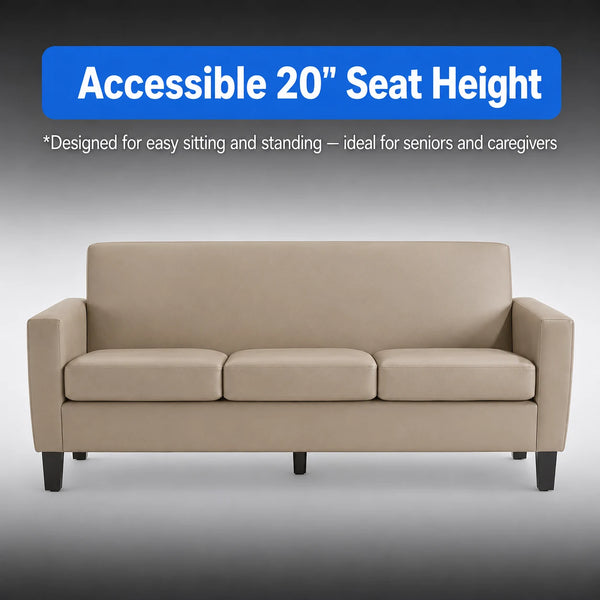 Common Area 3-Seater Sofa for Healthcare Facilities | Medacure