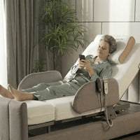 Rotating Hospital Bed with Mattress & Massage for Seniors | Starsleep Orin Rotating Bed