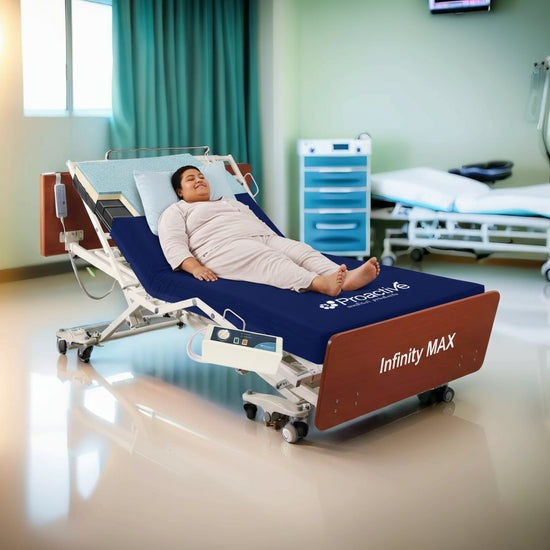 Heavy Duty Adjustable Bariatric Hospital Bed 1000 lb | Emerald Infinity Max 55000