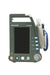 Protekt VX 5000 vital signs monitor powered off, showing front panel with buttons, probe holder, and connection ports