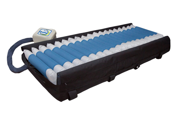 Low Air Loss Alternating Pressure Mattress System for Pressure Sores - 500 lbs Weight Capacity | Prius Century Gold 36" Mattress System