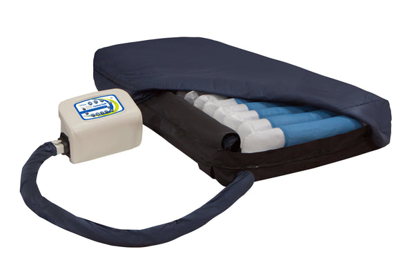 Low Air Loss Alternating Pressure Mattress System for Pressure Sores - 500 lbs Weight Capacity | Prius Century Gold 36" Mattress System