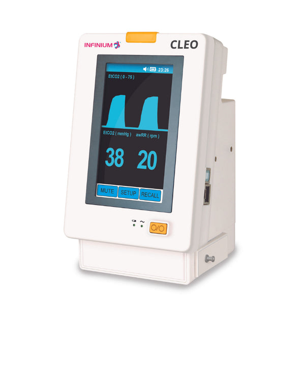 Cleo Compact Vital Signs & Capnograph Monitor | Infinium Medical